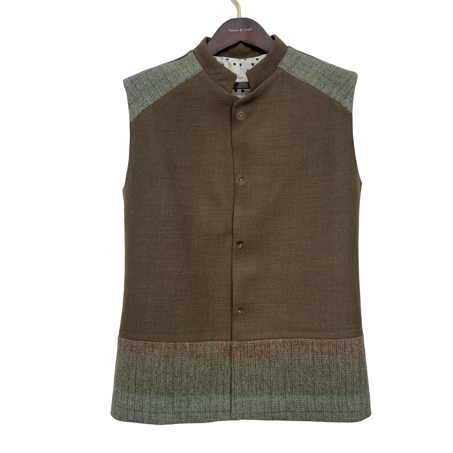 Green Zero-Waste-Coat