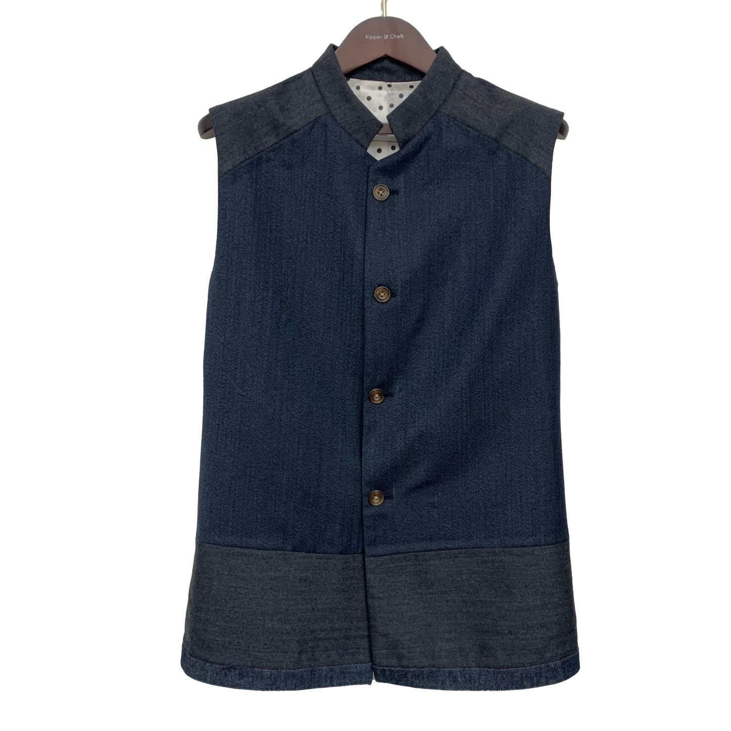 Blue Zero-Waste-Coat