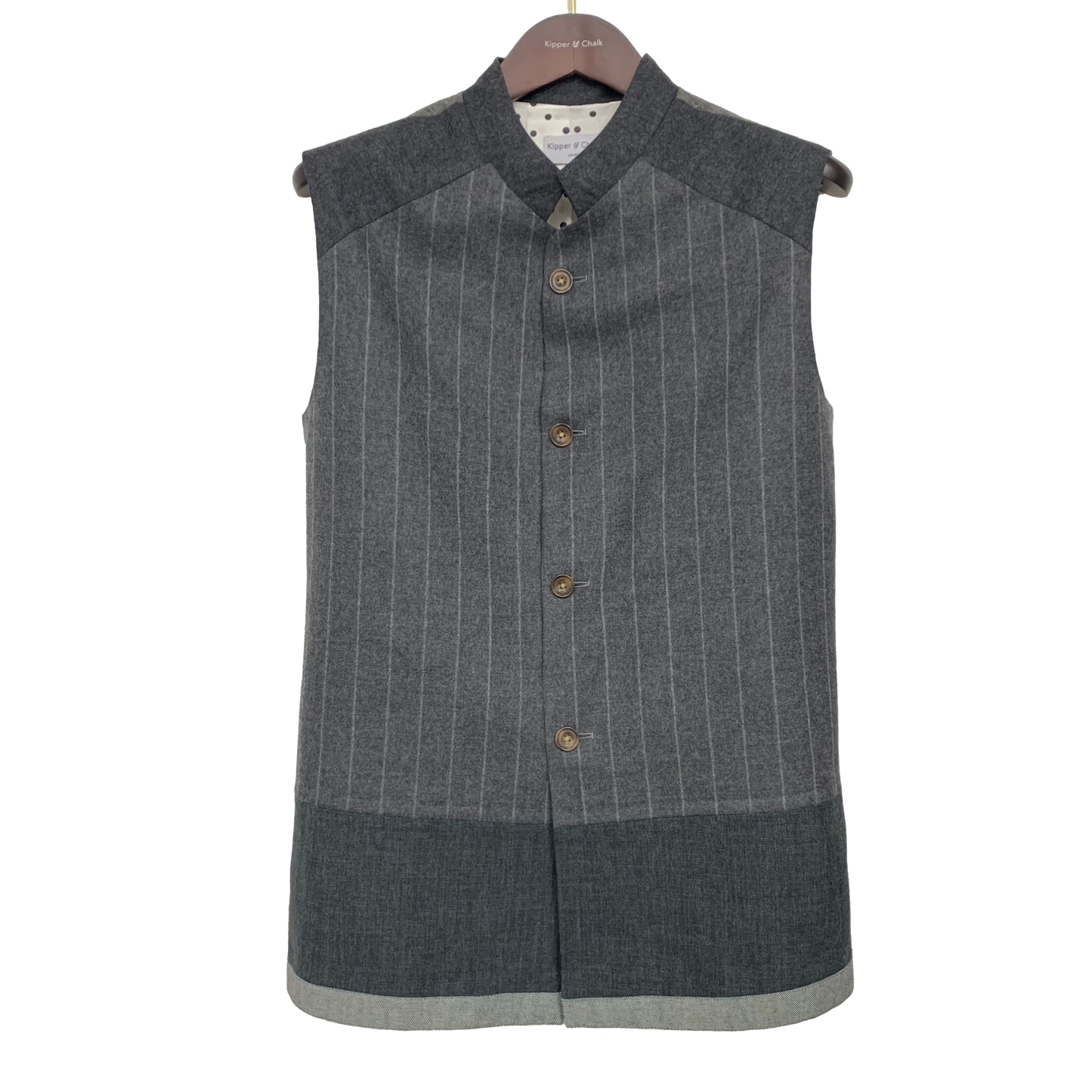 Grey Zero-Waste-Coat