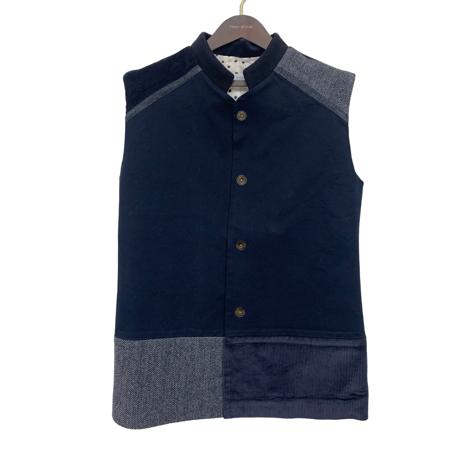 Blue Zero-Waste-Coat