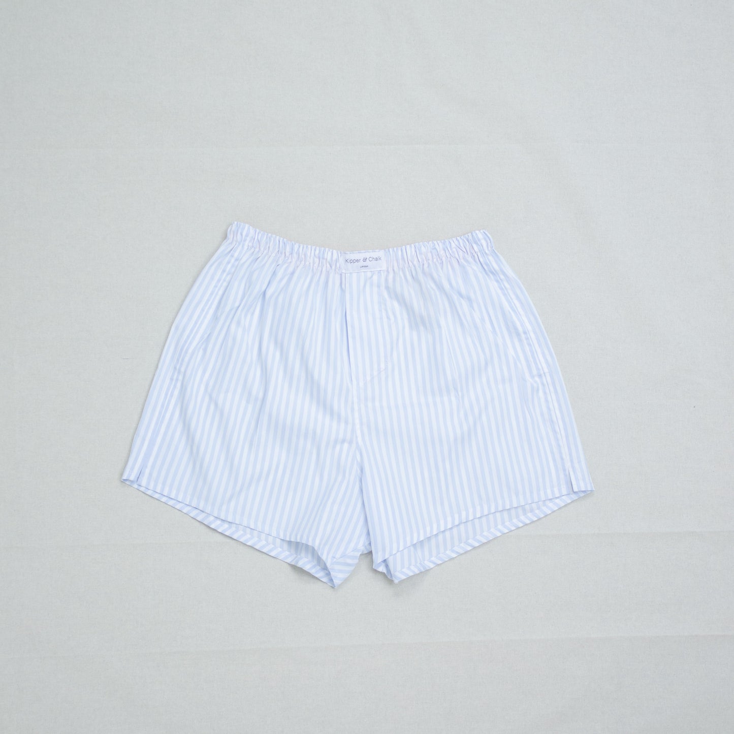 Striped Boxers - Sky Blue