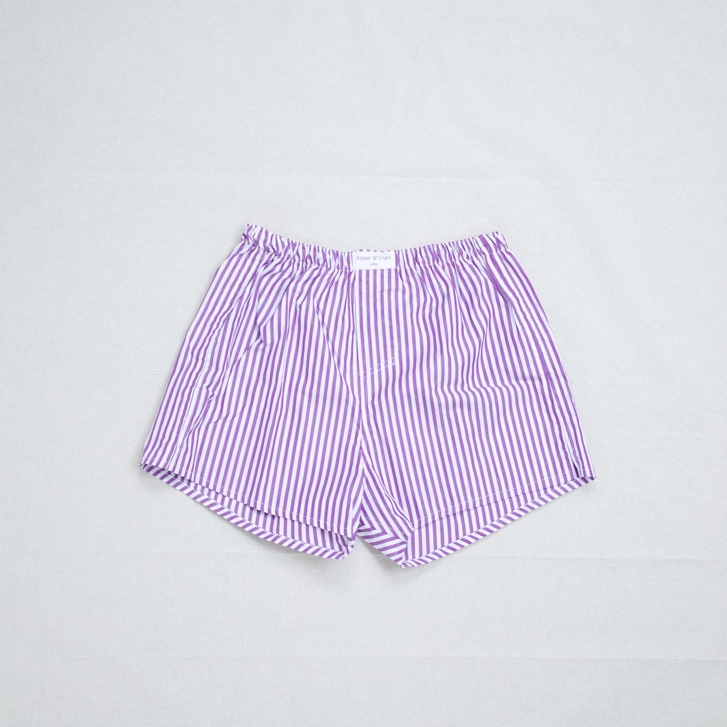 Striped Boxers - Grape
