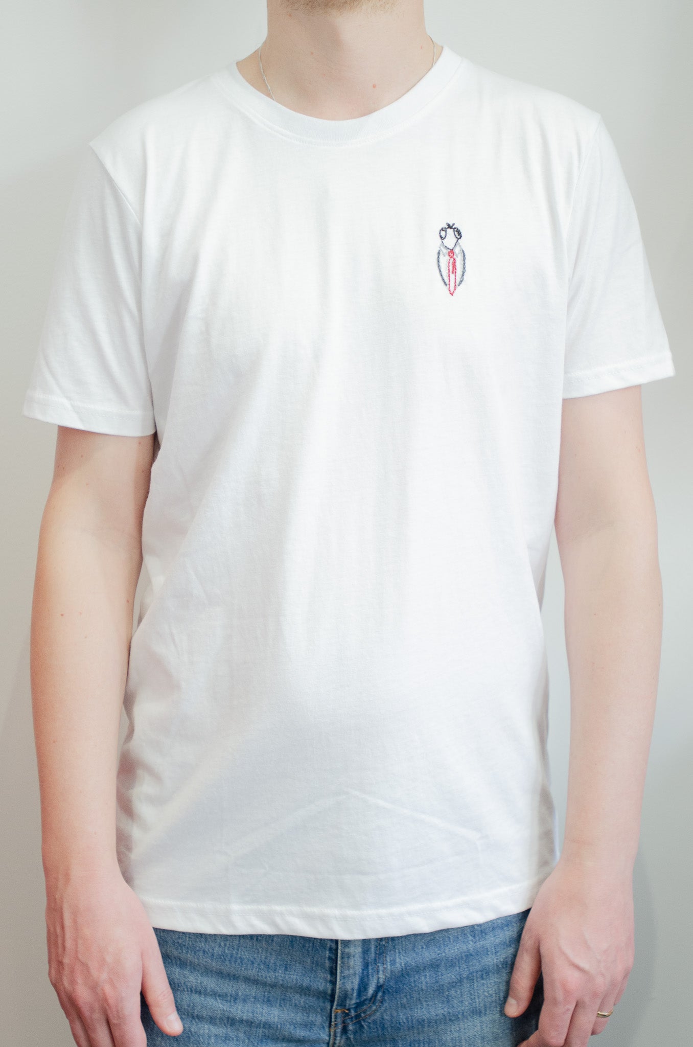 Embroidered T-Shirt - White