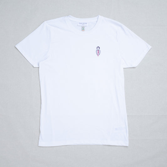 Embroidered T-Shirt - White