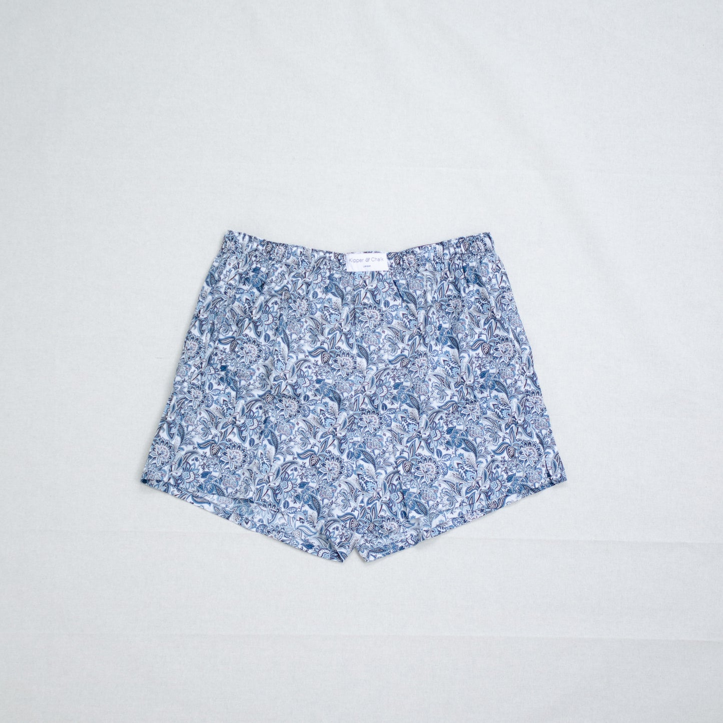 Patterned Boxers - Blue Paisley