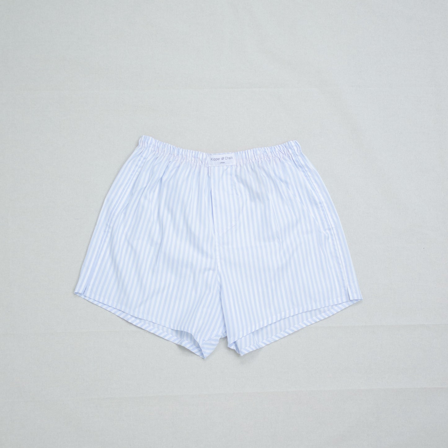 Striped Boxers - Sky Blue