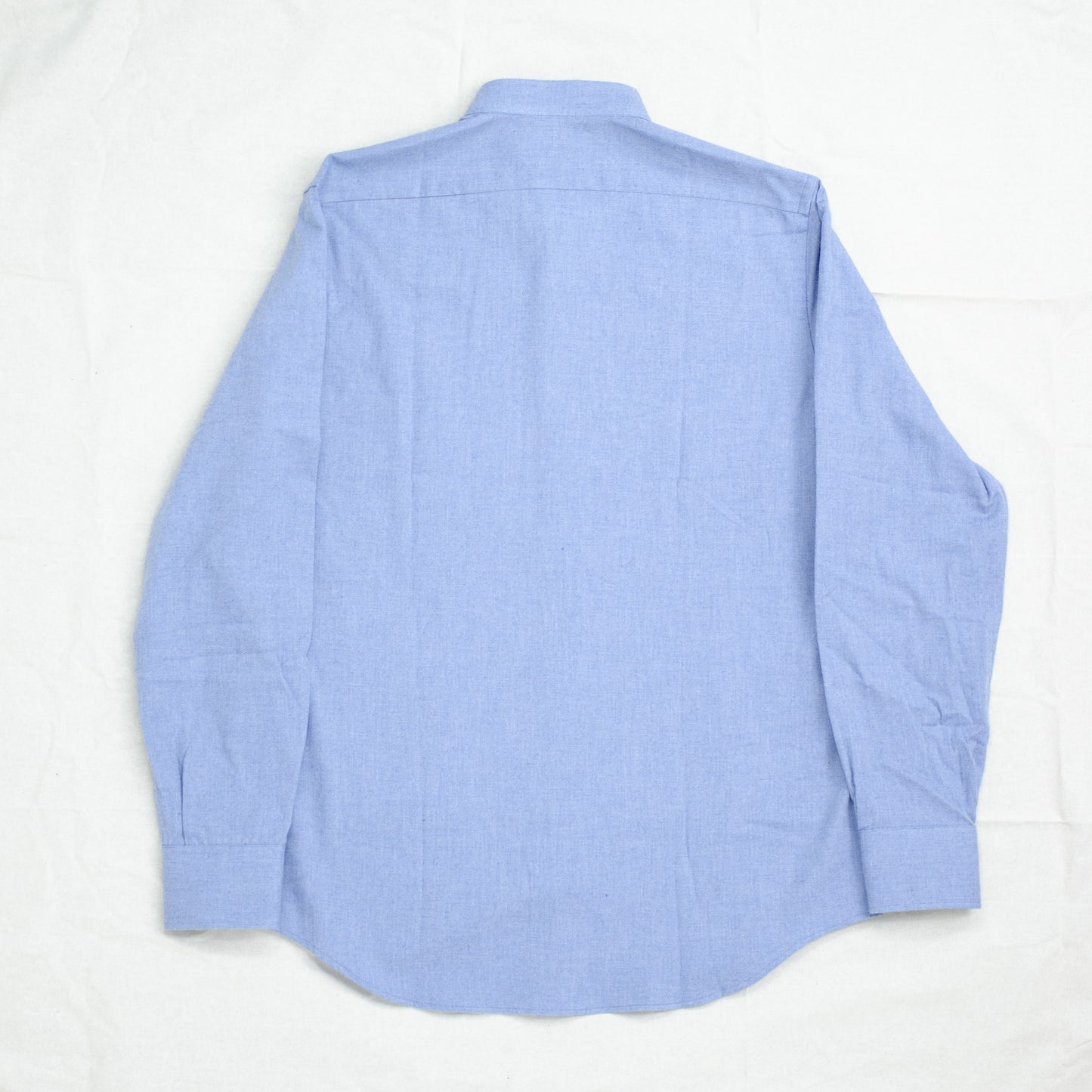 Brushed Cotton Shirt - Mid Blue