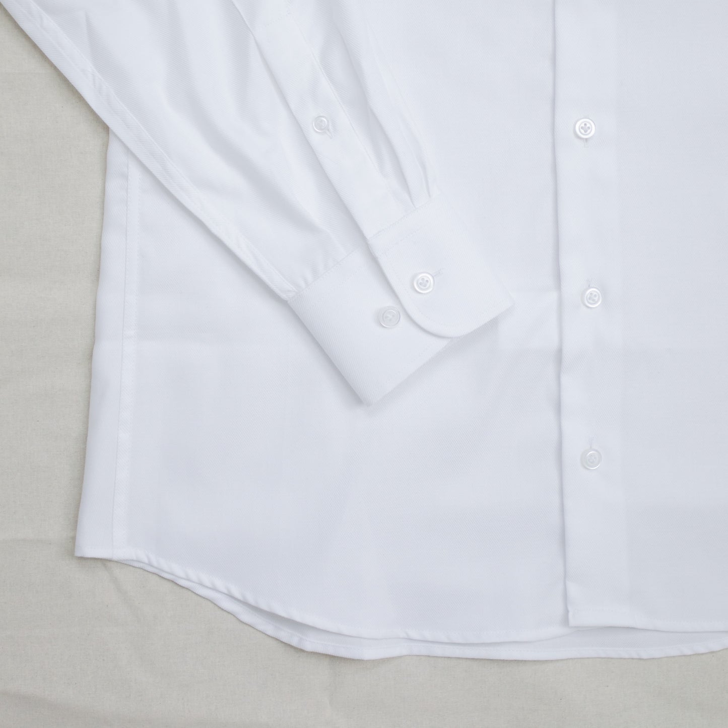 Club collar shirt - White